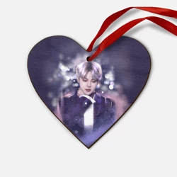 Деревянная игрушка Сердце BTS Jimin
