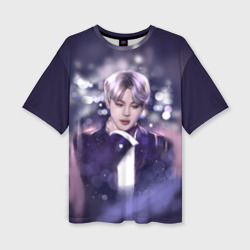 Женская футболка oversize 3D BTS Jimin