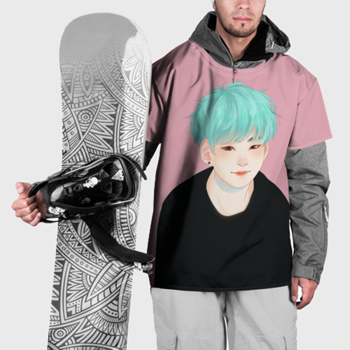 Накидка на куртку 3D BTS_Yoongi, цвет 3D печать