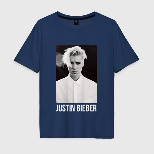 Мужская футболка хлопок Oversize Bieber 