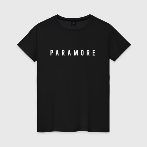 Женская футболка хлопок Paramore