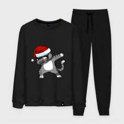 Мужской костюм хлопок Dab Cat Santa