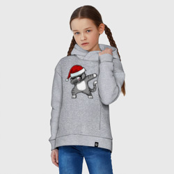 Детское худи Oversize хлопок Dab Cat Santa - фото 2