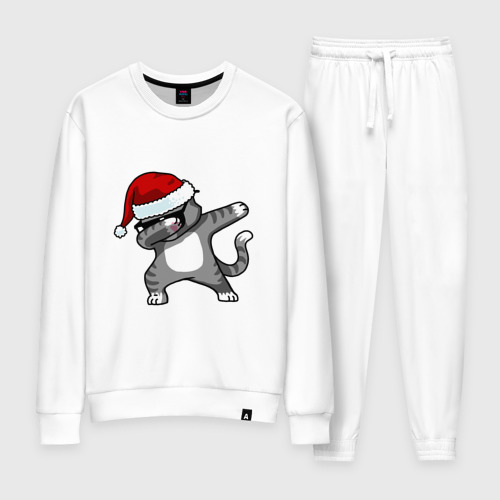 Женский костюм хлопок Dab Cat Santa