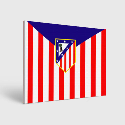 Холст прямоугольный Atletico Madrid, цвет 3D печать