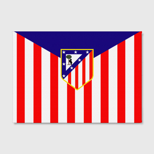 Холст прямоугольный Atletico Madrid, цвет 3D печать - фото 2