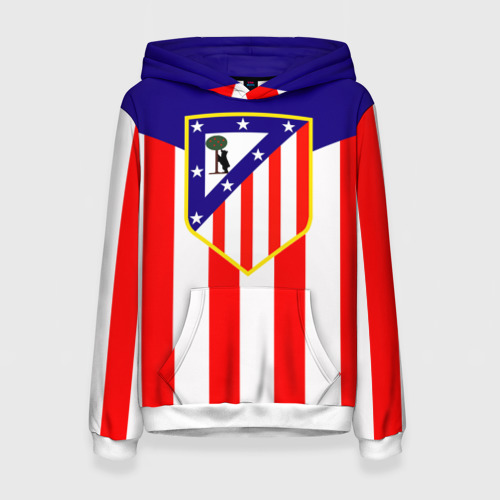 Женская толстовка 3D Atletico Madrid, цвет 3D печать