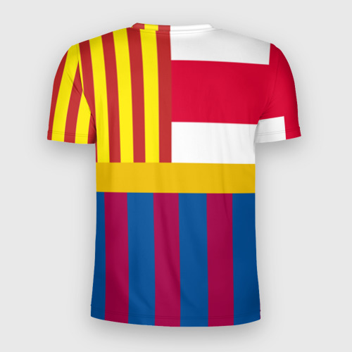 Мужская футболка 3D Slim FC Barcelona, цвет 3D печать - фото 2