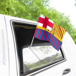 Флаг для автомобиля FC Barcelona - фото 2