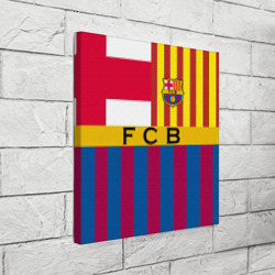 Холст квадратный FC Barcelona - фото 2