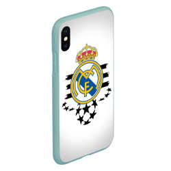 Чехол для iPhone XS Max матовый Real Madrid - фото 2
