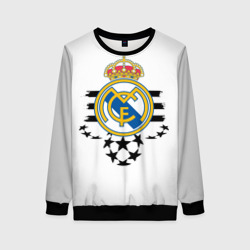 Женский свитшот 3D Real Madrid