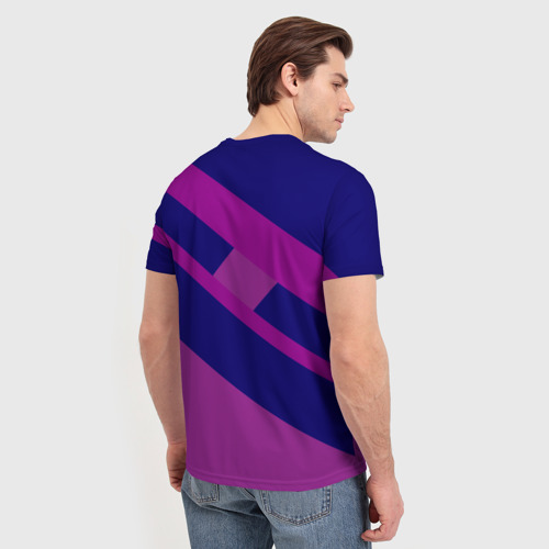Мужская футболка 3D FC Barcelona, цвет 3D печать - фото 4