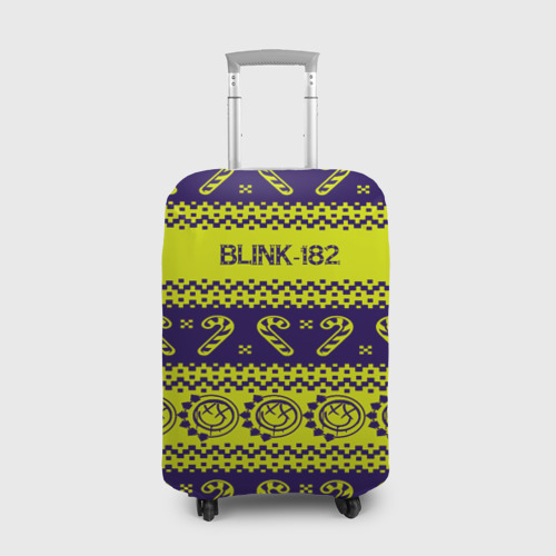 Чехол для чемодана 3D Blink-182 NEW YEAR COLLECTION, цвет 3D печать