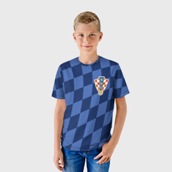 Детская футболка 3D Хорватия, форма - фото 2