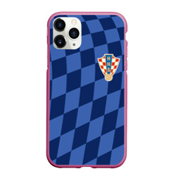 Чехол для iPhone 11 Pro Max матовый Хорватия, форма