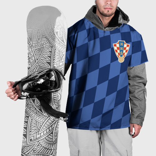 Накидка на куртку 3D Хорватия, форма, цвет 3D печать