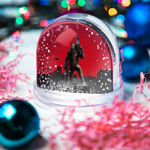 Игрушка Снежный шар Wolfenstein - фото 3