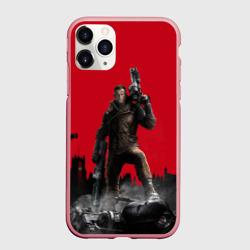 Чехол для iPhone 11 Pro Max матовый Wolfenstein