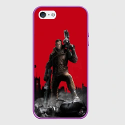 Чехол для iPhone 5/5S матовый Wolfenstein