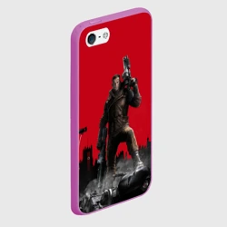 Чехол для iPhone 5/5S матовый Wolfenstein - фото 2