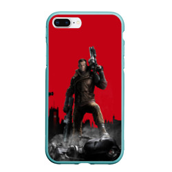 Чехол для iPhone 7Plus/8 Plus матовый Wolfenstein