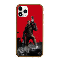 Чехол для iPhone 11 Pro Max матовый Wolfenstein