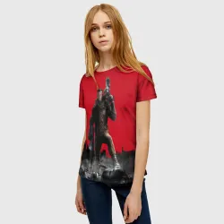 Женская футболка 3D Wolfenstein - фото 2