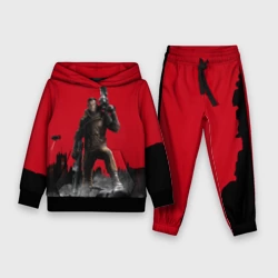 Детский костюм с толстовкой 3D Wolfenstein