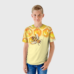 Детская футболка 3D Любители меда - фото 2