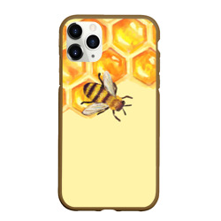 Чехол для iPhone 11 Pro Max матовый Любители меда