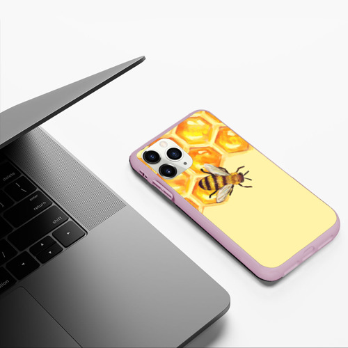 Чехол для iPhone 11 Pro матовый с принтом Любители меда, фото #5