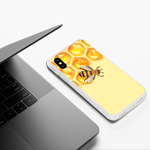 Чехол для iPhone XS Max матовый Любители меда - фото 5