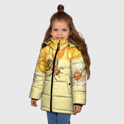 Зимняя куртка для девочек 3D Любители меда - фото 2