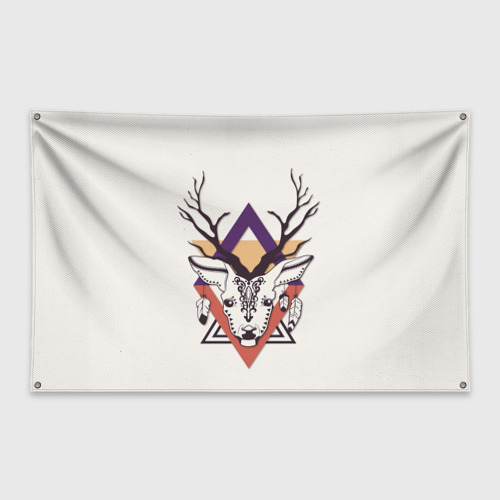 Флаг-баннер Этнический олень