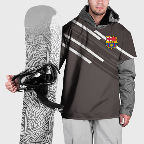 Накидка на куртку 3D ФК Барселона, цвет 3D печать