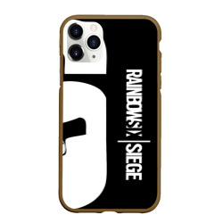 Чехол для iPhone 11 Pro Max матовый Rainbow Six Siege радуга 6 осада R6S