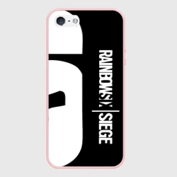 Чехол для iPhone 5/5S матовый Rainbow Six Siege радуга 6 осада R6S