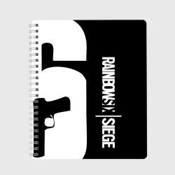 Тетрадь Rainbow Six Siege радуга 6 осада R6S
