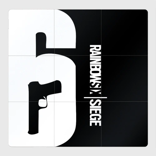 Магнитный плакат 3Х3 Rainbow Six Siege радуга 6 осада R6S