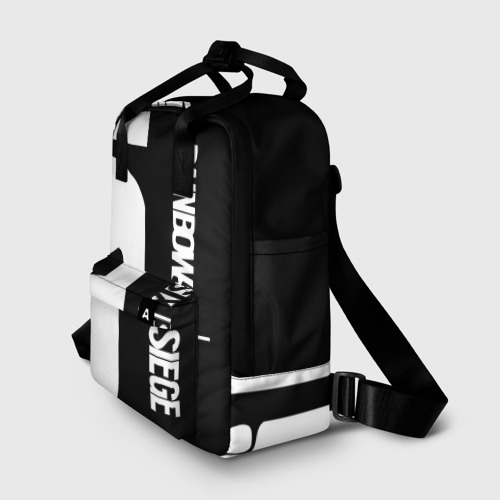 Женский рюкзак 3D с принтом RAINBOW SIX SIEGE | РАДУГА 6 ОСАДА | R6S, фото на моделе #1