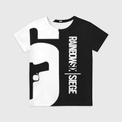 Детская футболка 3D Rainbow Six Siege радуга 6 осада R6S