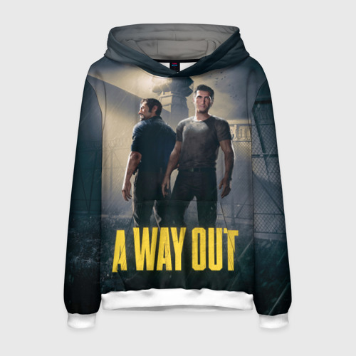 Мужская толстовка 3D A Way Out Фото 01 Мужская толстовка 3D A Way Out Фото 01