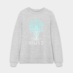 Мужской свитшот oversize без начеса хлопок Muse