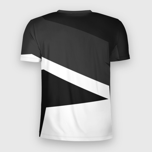 Мужская футболка 3D Slim с принтом RAINBOW SIX SIEGE | РАДУГА 6 ОСАДА | R6S, вид сзади #1