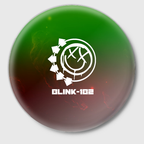 Значок BLINK-180 SPACE STYLE