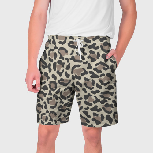 Мужские шорты 3D Шкура гепарда, цвет 3D печать
