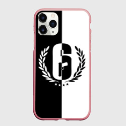 Чехол для iPhone 11 Pro Max матовый Rainbow Six Siege радуга 6 осада R6S