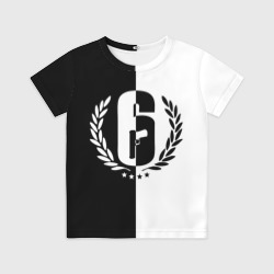 Детская футболка 3D Rainbow Six Siege радуга 6 осада R6S