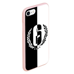 Чехол для iPhone 7/8 матовый Rainbow Six Siege радуга 6 осада R6S - фото 2